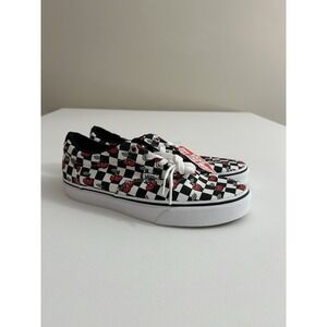 Vans Classic Slip‑On "Checkerboard Cherries Jubilee" – Women's 9.5